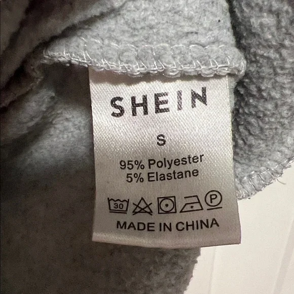 SHEIN Heather Gray Sweatshirt - Picture 2 of 2